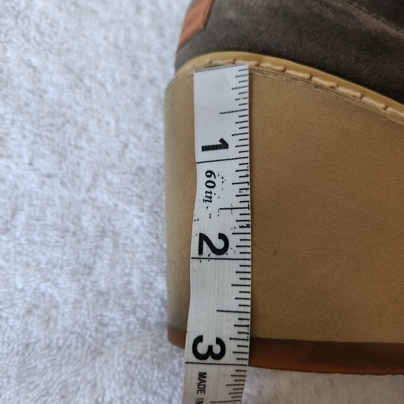 See by Chloe Suede Wedge Booties Women's size 7 - Picture 13 of 14